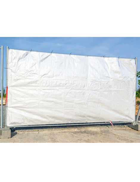 Bâche clôture mobile éco 100g/m²