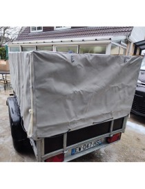 Bâche de remorque sur mesure