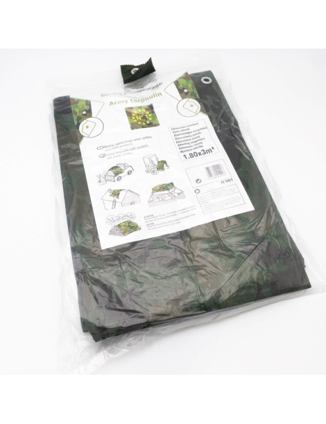 Bâche camouflage 140g/m²