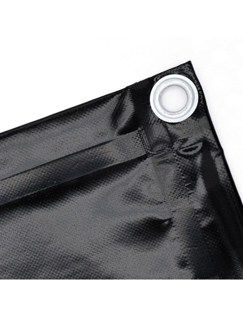 Bâche 900g noire brute - 202509PS034