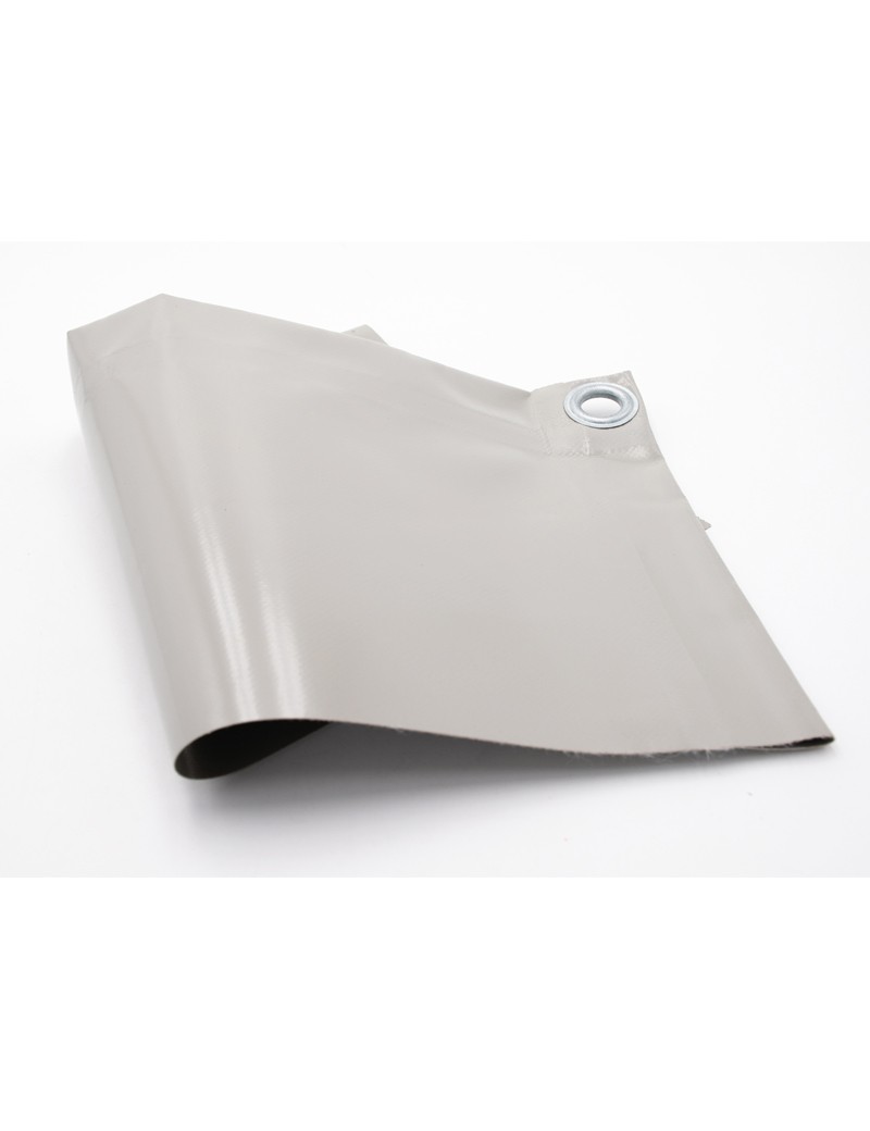 Bâche PVC 680g M2 3x13m bavette - 202510PS038
