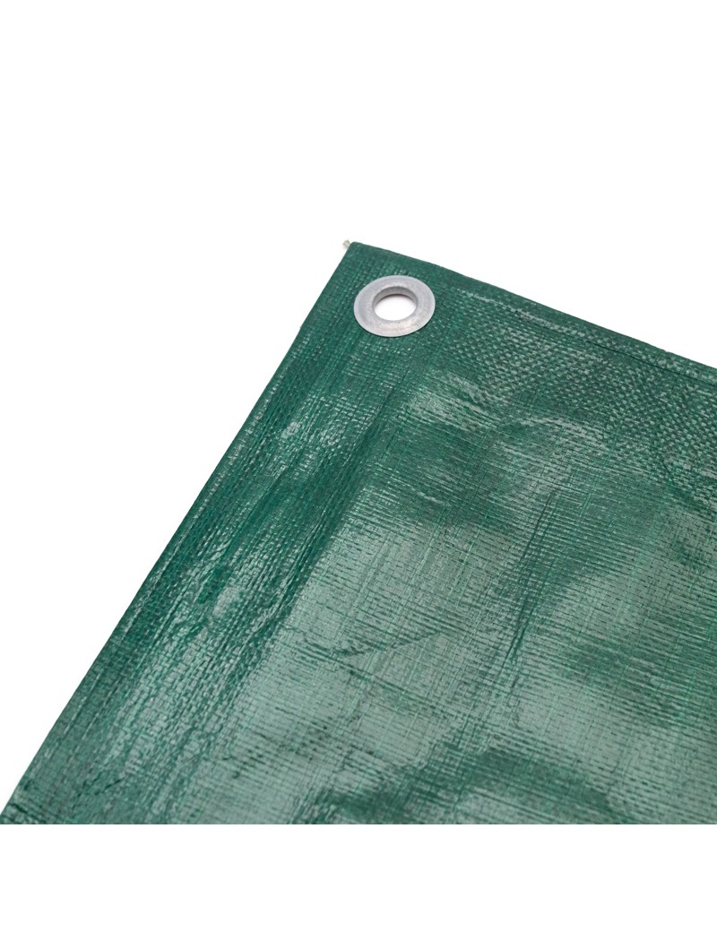 Bâches et cie - Bâche bois premium 200g/m² Dimensions 1,5m x 6m Couleur Vert