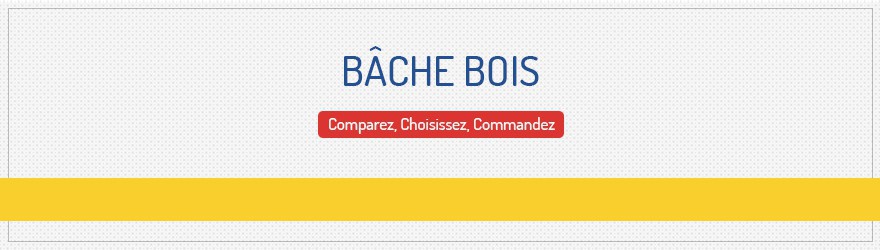 Bâche de 80gr/m2 pour la protection de votre bois de chauffage