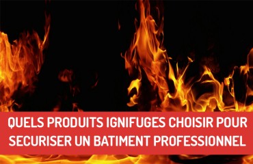 Quels produits ignifugés choisir pour sécuriser un bâtiment professionnel ?